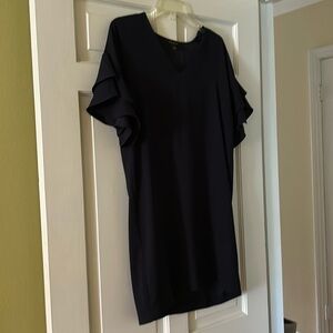 Banana Republic Navy simple elegant dress
